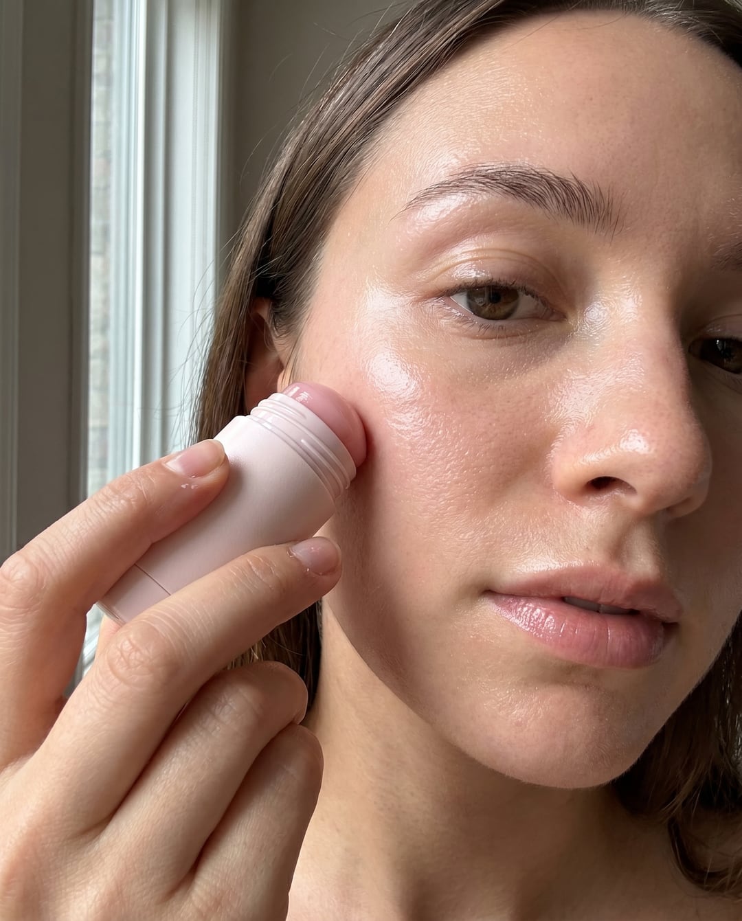 Applying the balm